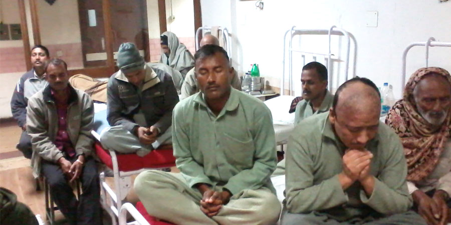 आर्मी हॉस्पिटल रिसर्च एंड रेफरल, नई दिल्ली के लिए दिसंबर’2012 में सिद्धयोग ध्यान शिविर का आयोजन किया गया।